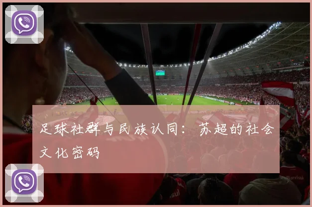 足球社群与民族认同：苏超的社会文化密码
